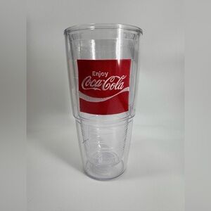 Coca-Cola - Enjoy Coke Emblem Made in USA Double Walled Insulated Tumbler